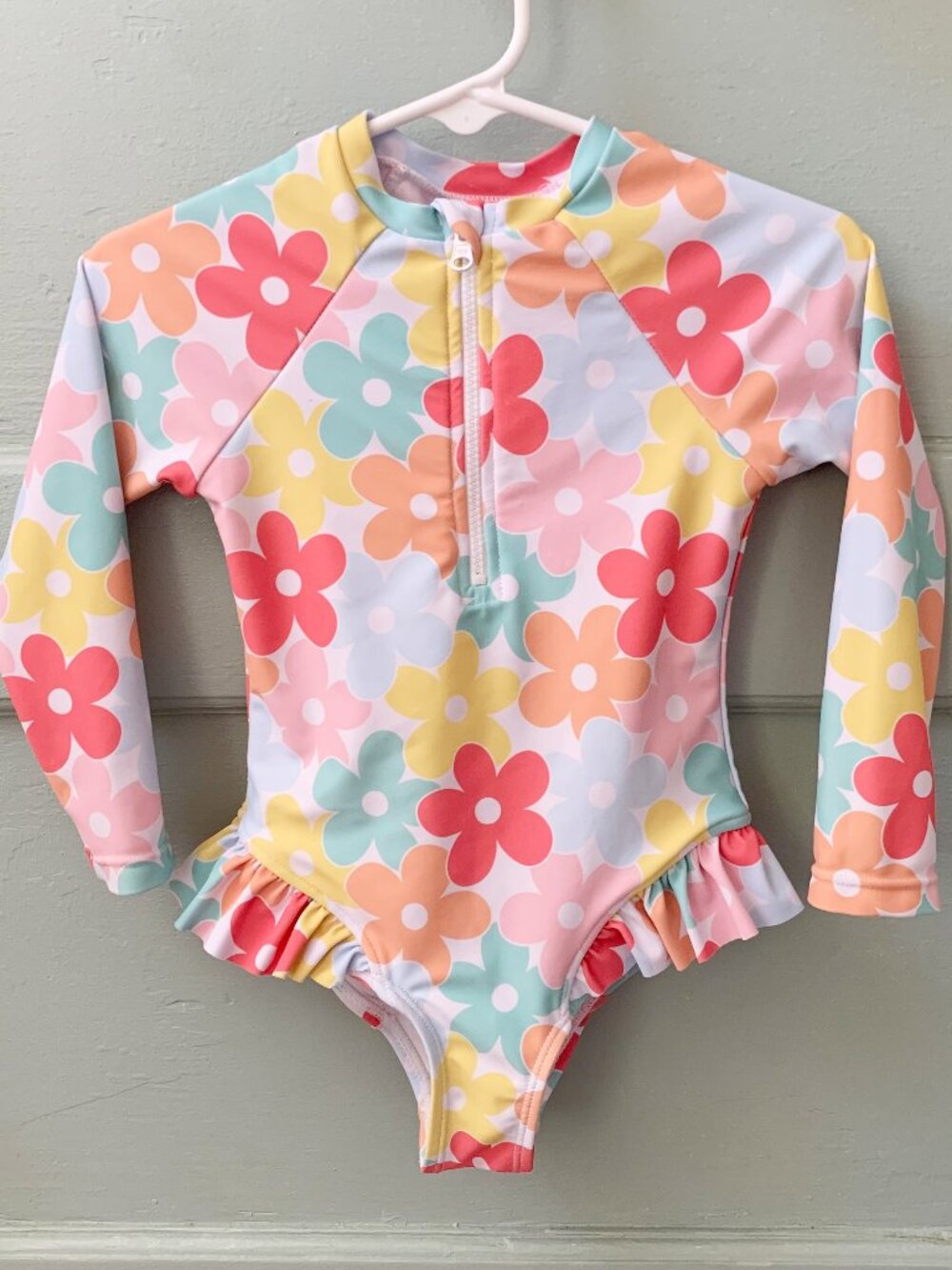 Banana Boat Floral Swimsuit • 2T
